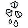 Icon - washed treatment logo