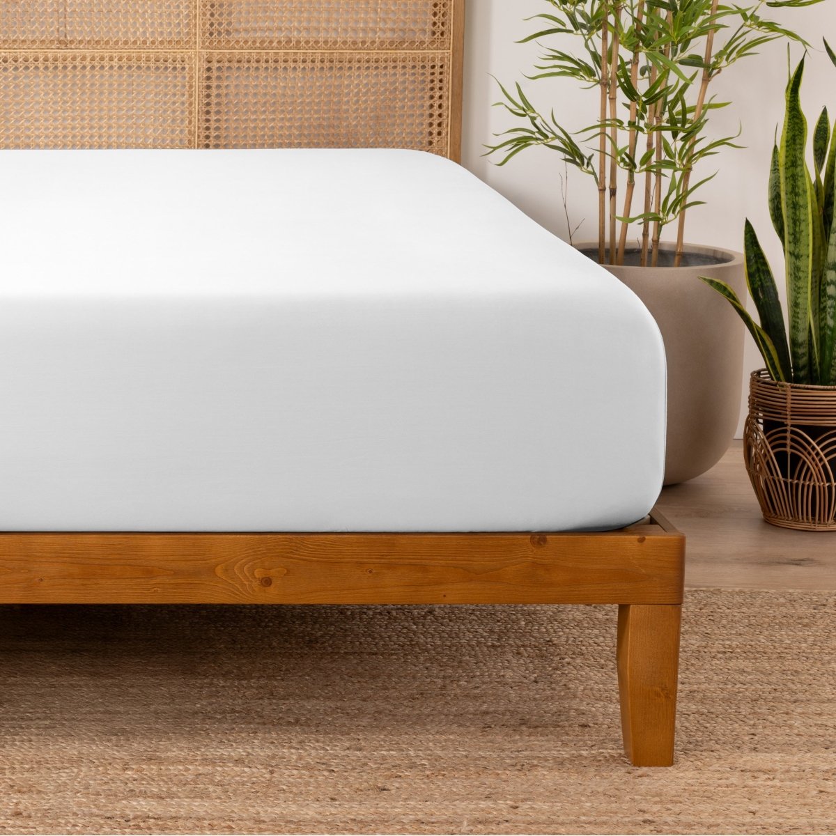 Rayon From Bamboo Fitted Sheet - Bare Home