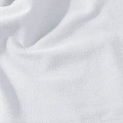 Close up of a flannel fitted sheet