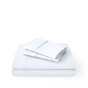 A neatly folded set of sheets