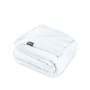 Microplush blanket folded neatly