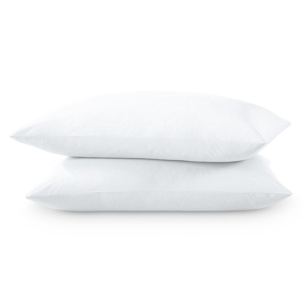 Set Of 4 Black And White Diagonal Pillow Covers