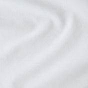 Close up of the fabric of a percale fitted sheet