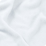 Close-up of polar fleece sheet set fabric