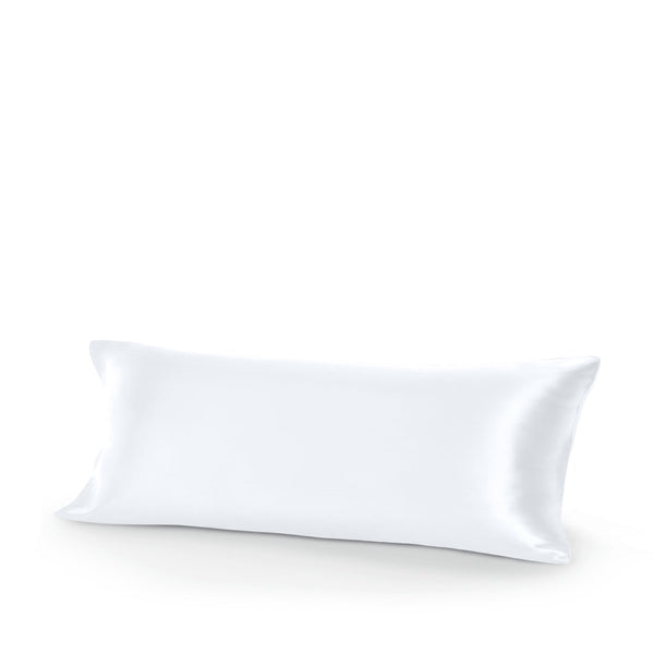 Satin pillowcase on a white background