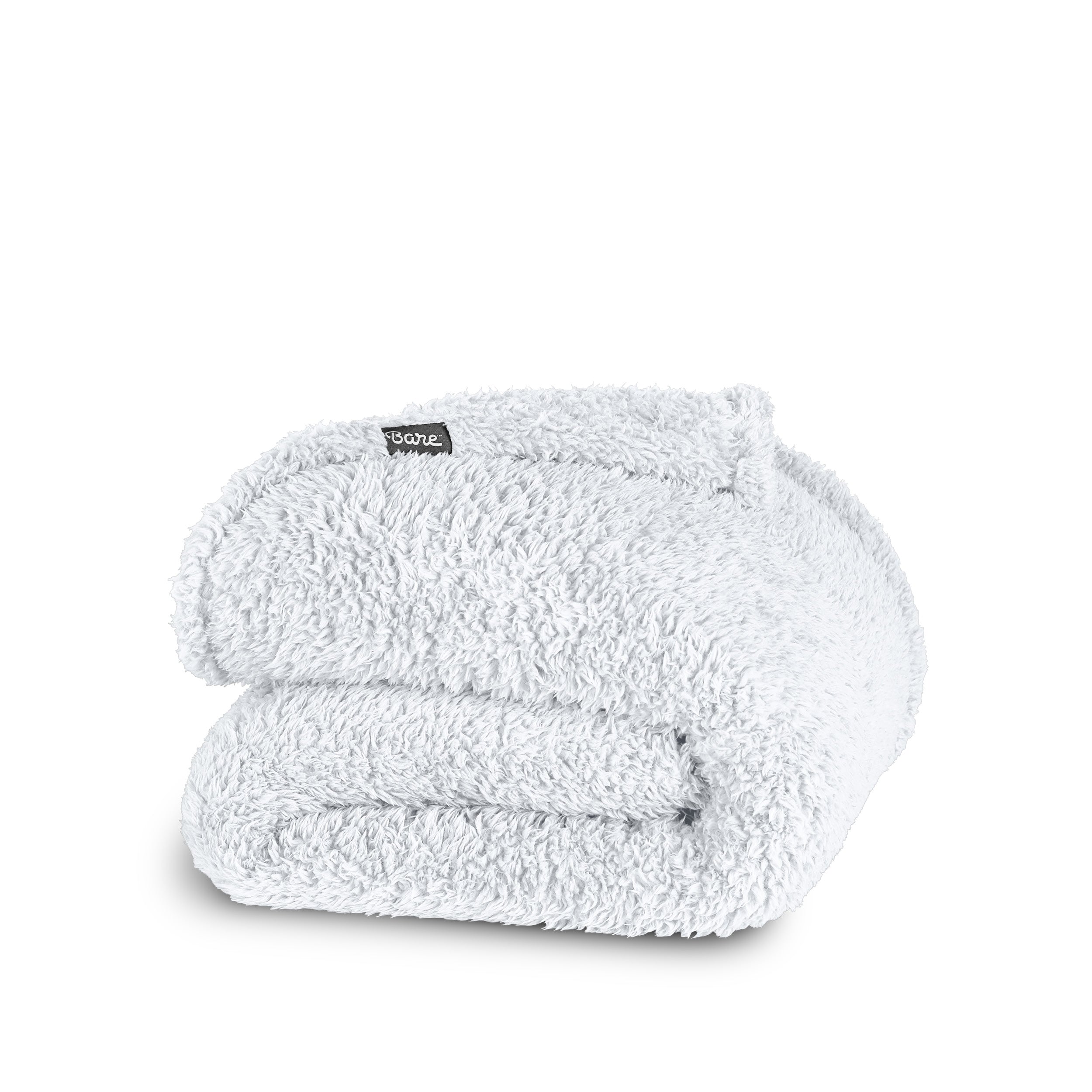 Double sided sherpa blanket folded