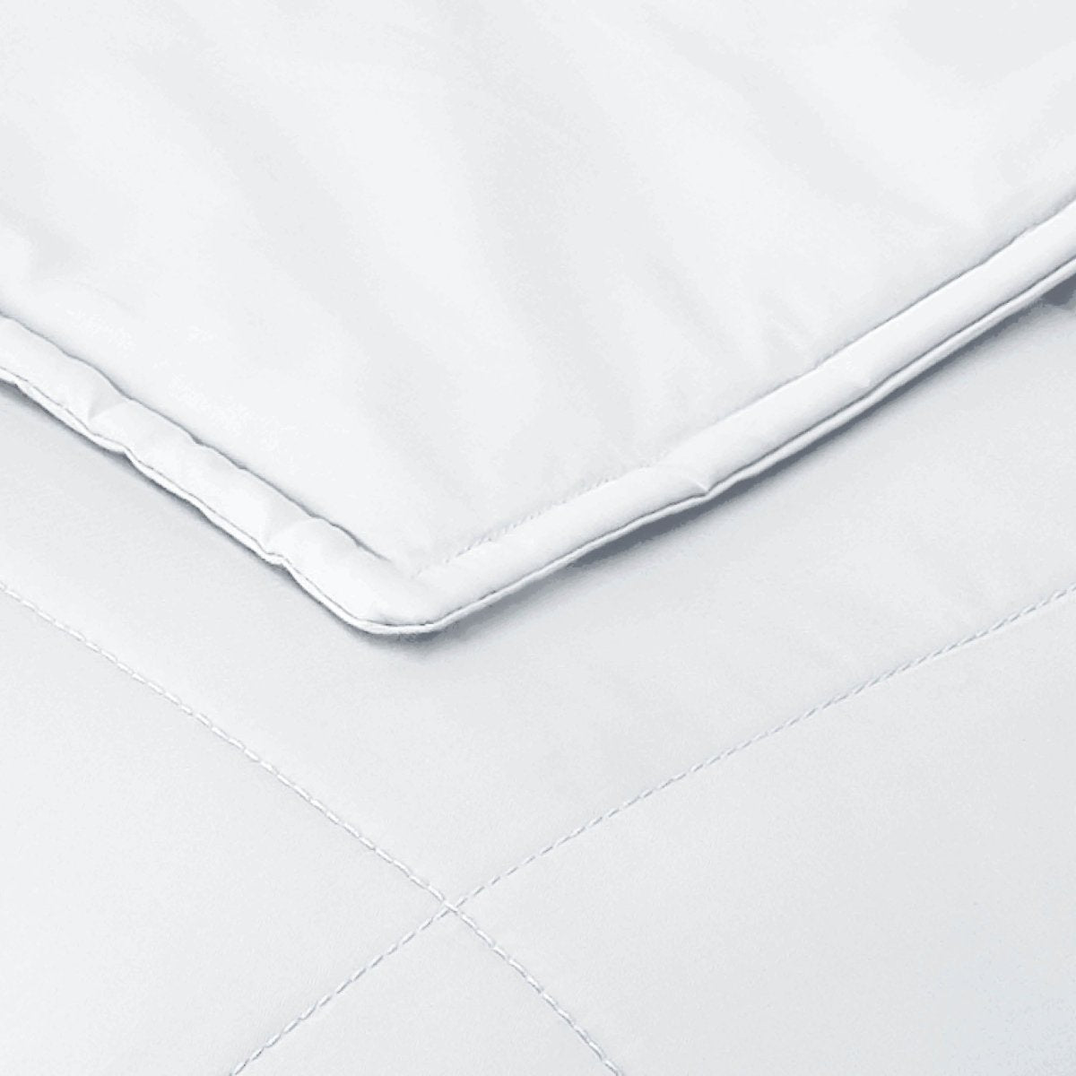 Close-up of a cotton weighted blanket
