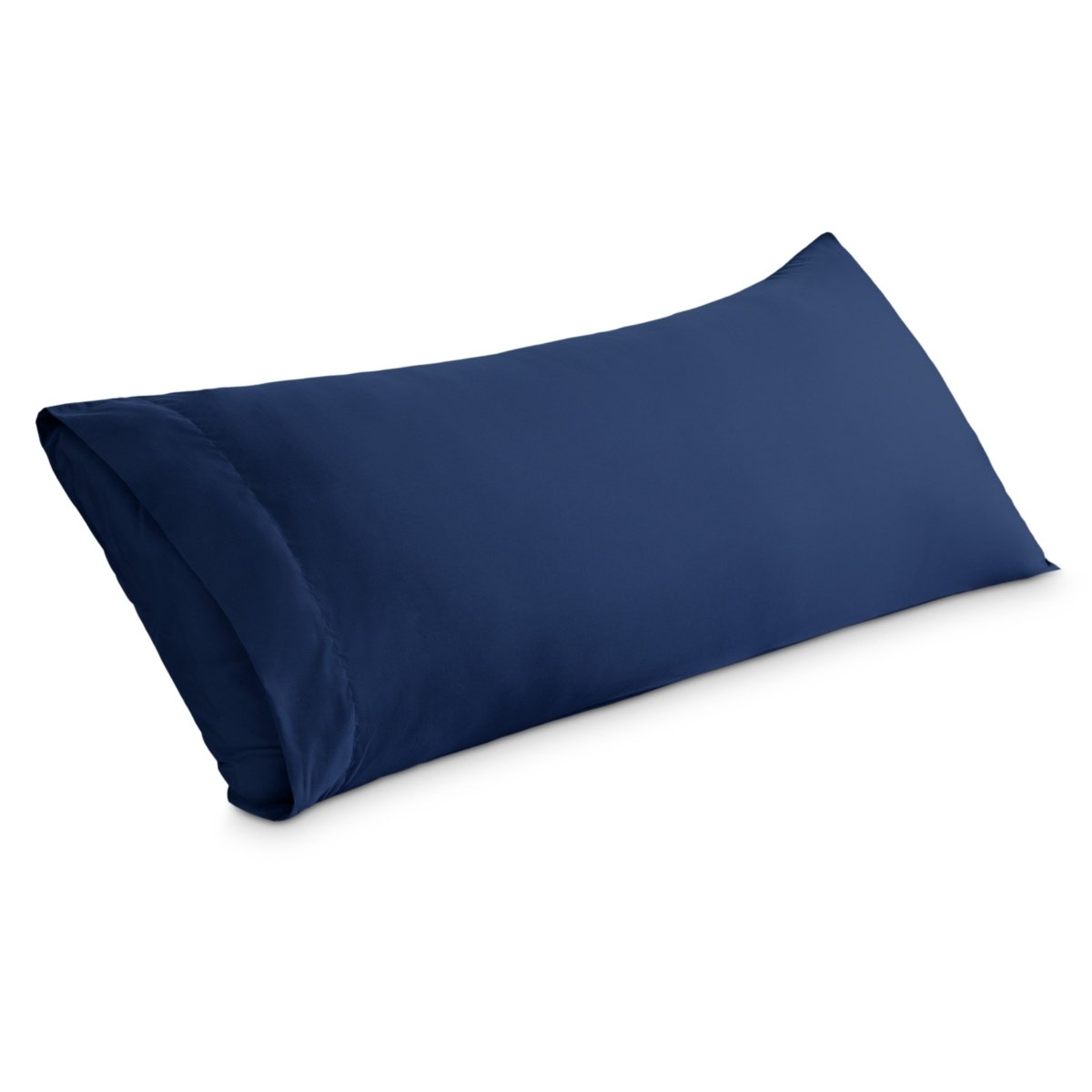 A microfiber body pillowcase on a pillow