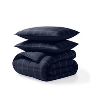 Down Alternative Track Stitch Comforter Set - Bare Home