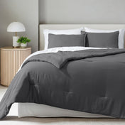 Down Alternative Track Stitch Comforter Set - Bare Home