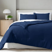 Down Alternative Track Stitch Comforter Set - Bare Home