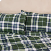 Cotton Flannel Sheet Set - Prints - Bare Home