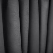 Close up image of a grey receiving blanket