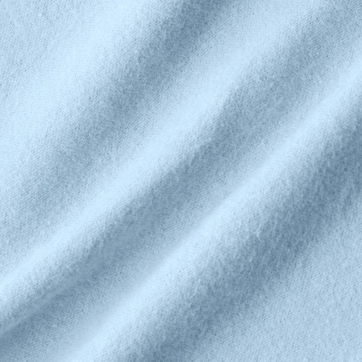 Up close image flannel receiving blanket
