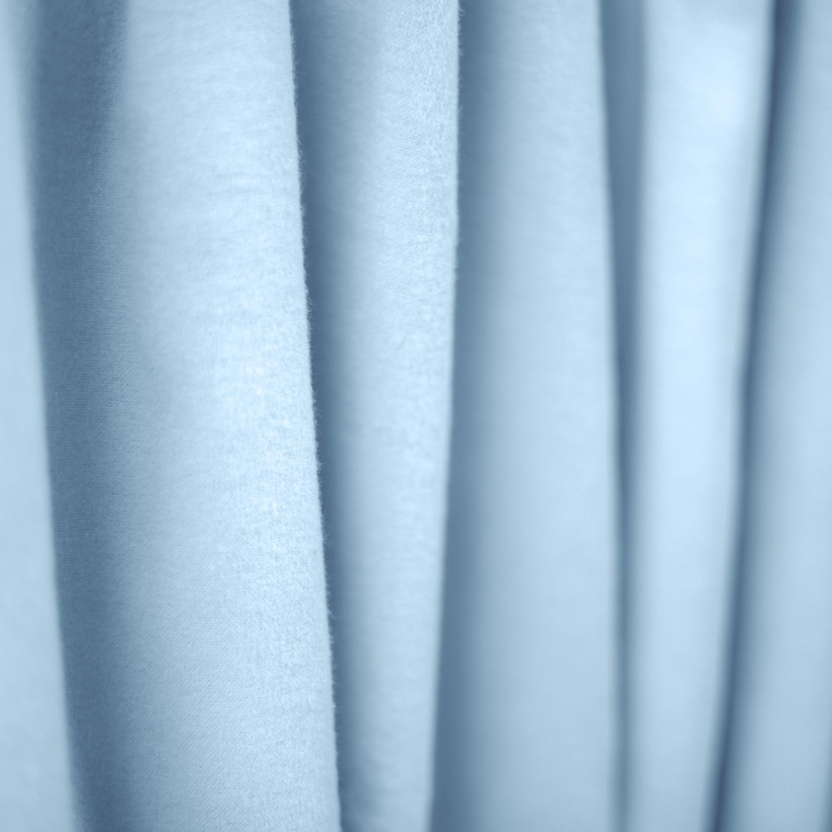 Close up image of a grey receiving blanket