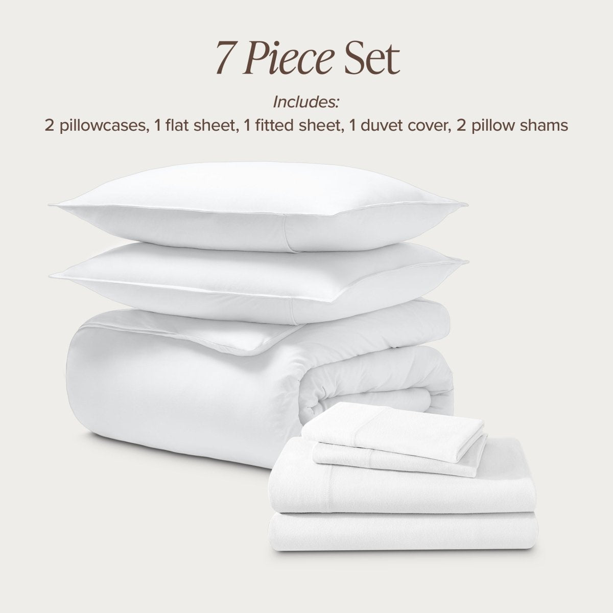 Organic Cotton Jersey Bedding Bundle - Bare Home