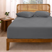 Organic Cotton Jersey Fitted Sheet - Bare Home