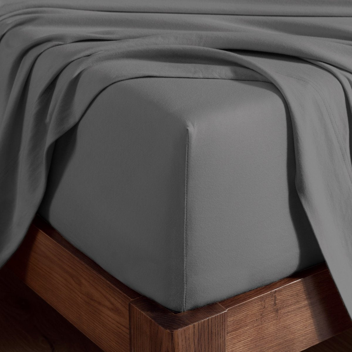 Organic Cotton Jersey Fitted Sheet - Bare Home
