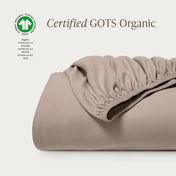 Organic Cotton Jersey Fitted Sheet - Bare Home