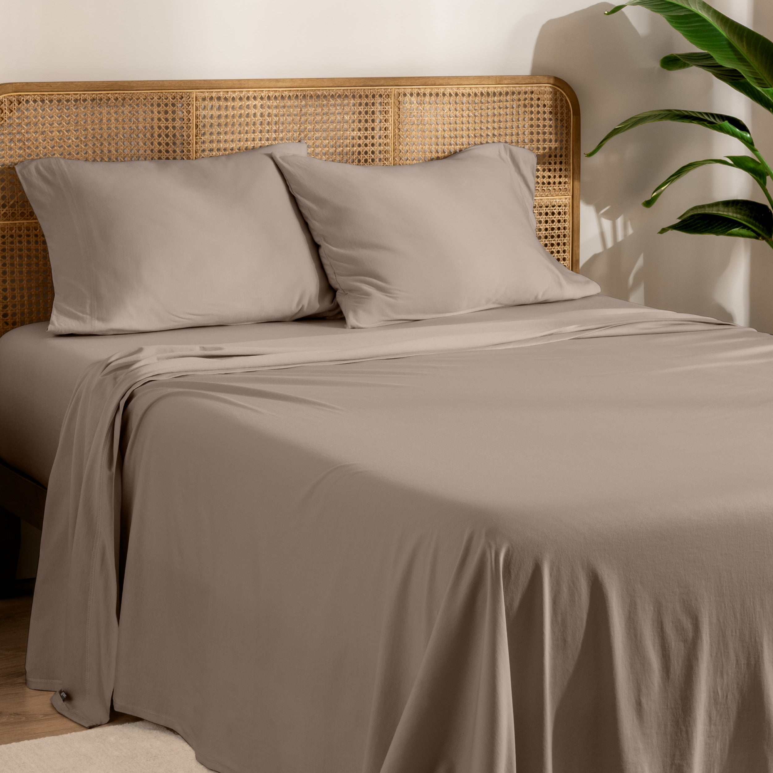 Organic Cotton Jersey Sheet Set - Bare Home