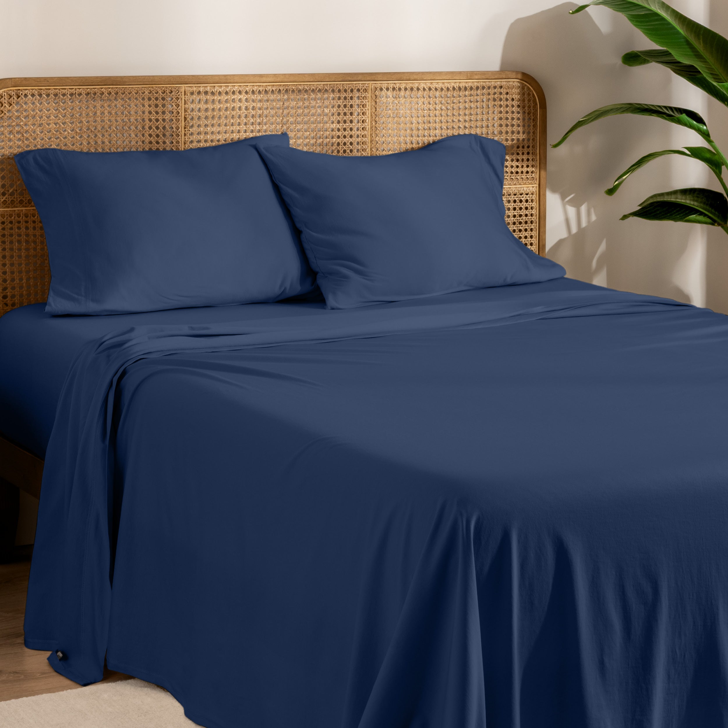 Organic Cotton Jersey Sheet Set - Bare Home