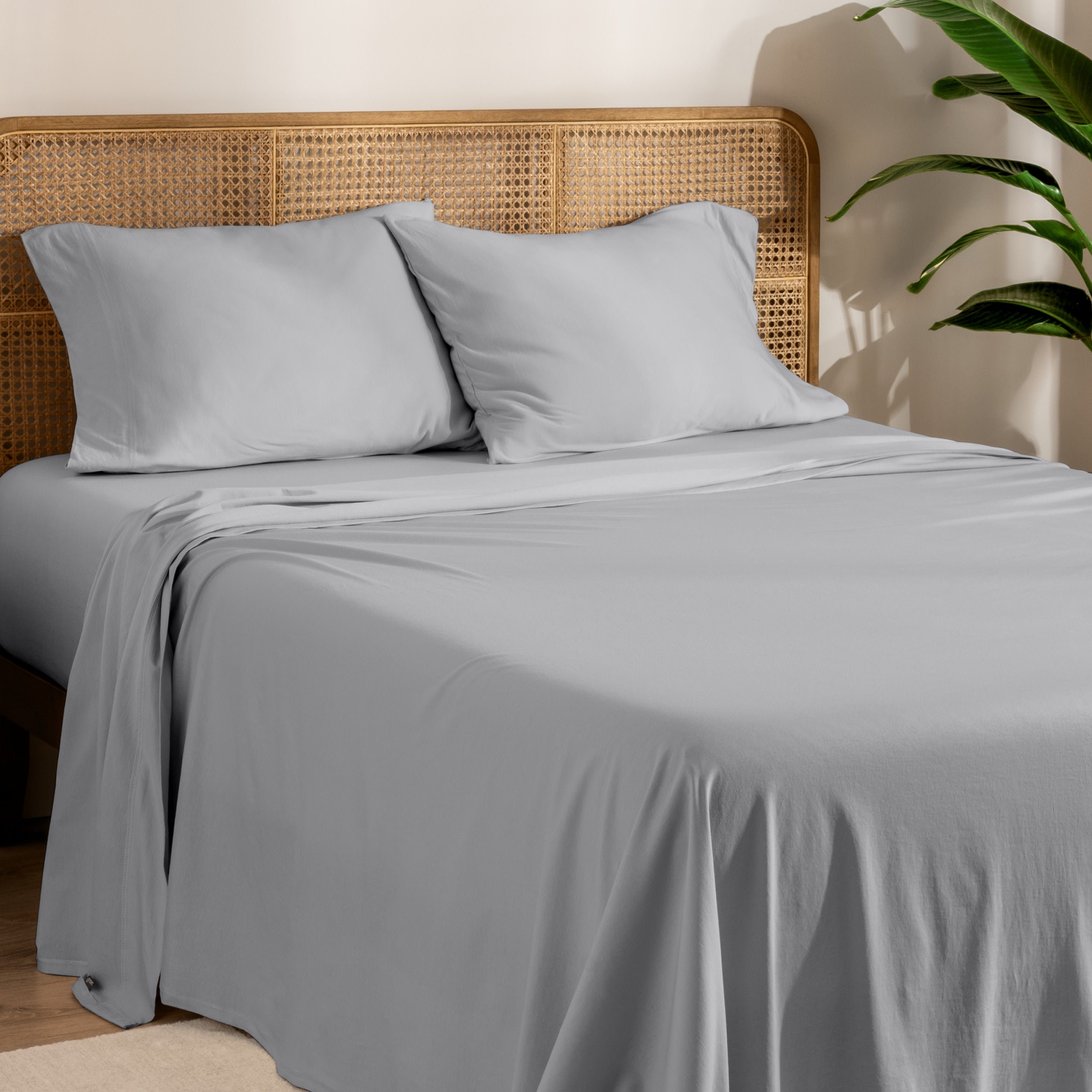 Organic Cotton Jersey Sheet Set - Bare Home