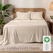 Organic Cotton Jersey Sheet Set - Bare Home