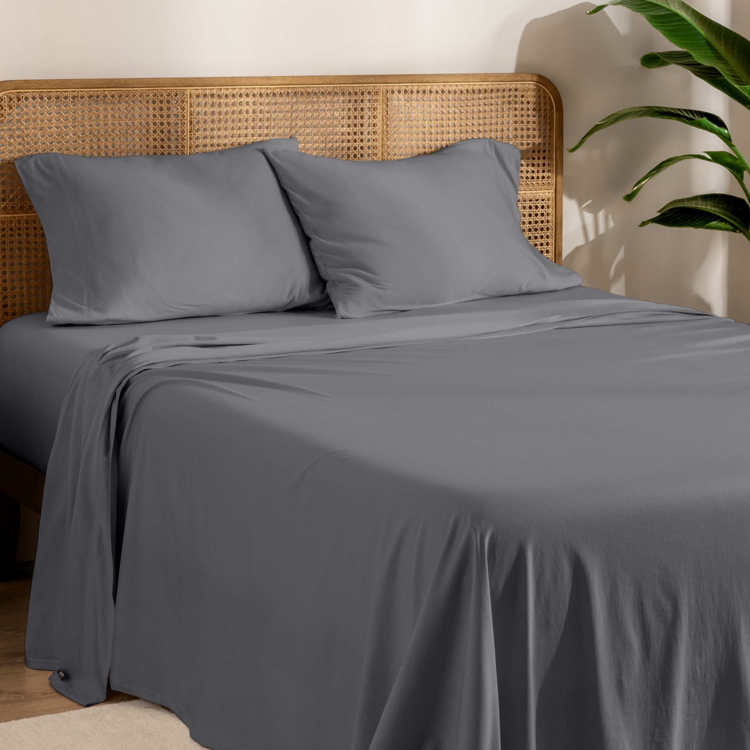 Organic Cotton Jersey Sheet Set - Bare Home