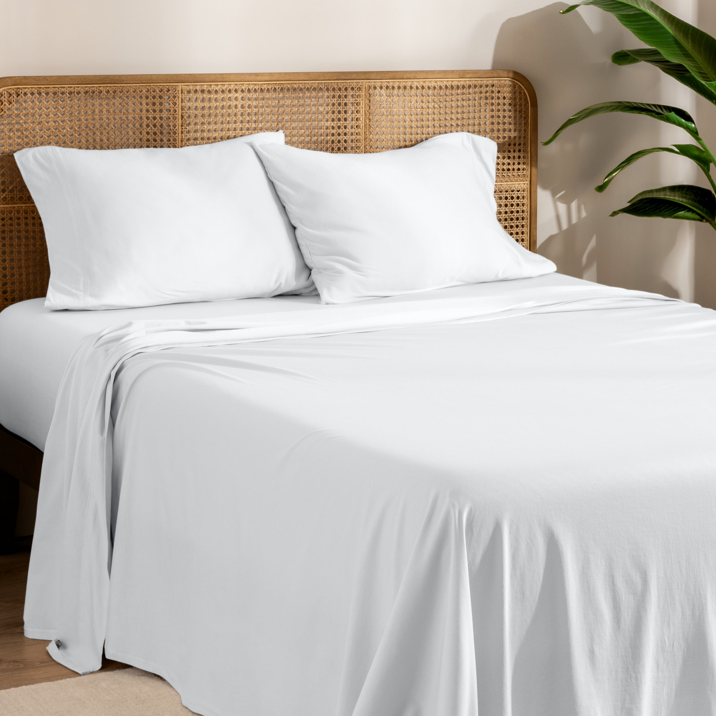 Organic Cotton Jersey Sheet Set - Bare Home