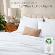 Organic Cotton Percale Bedding Bundle - Bare Home
