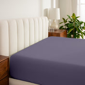 Organic Cotton Percale Fitted Sheet - Bare Home