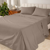 Organic Cotton Percale Sheet Set - Bare Home
