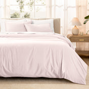 Organic Cotton Sateen Duvet Cover Set - Bare Home