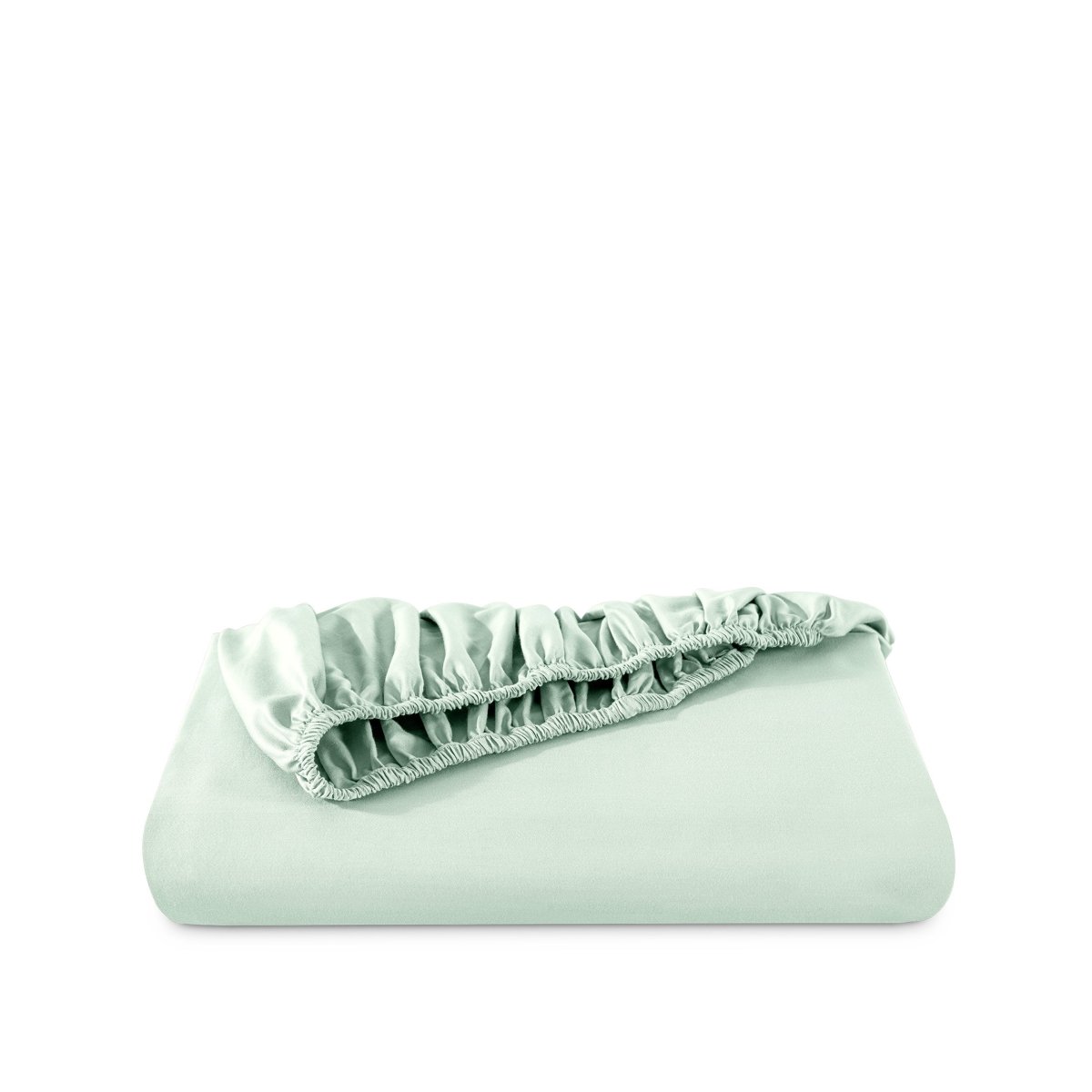 Organic Cotton Sateen Fitted Sheet - Bare Home