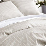 Microfiber Duvet Cover & Sham Set - Prints - Bare Home