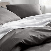 Microfiber Duvet Cover & Sham Set - Prints - Bare Home