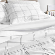 Microfiber Duvet Cover & Sham Set - Prints - Bare Home