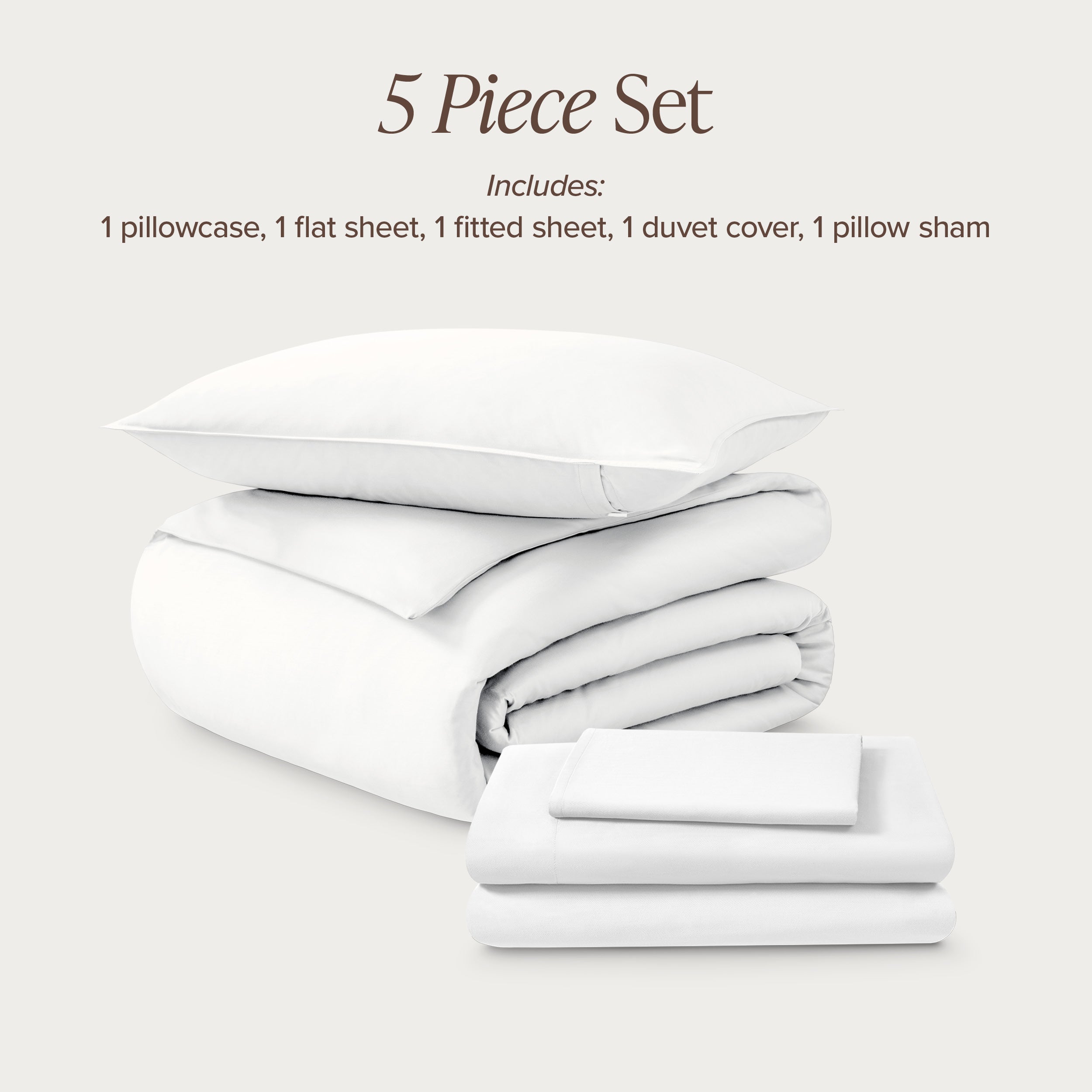 Sateen Bedding Bundle - Bare Home