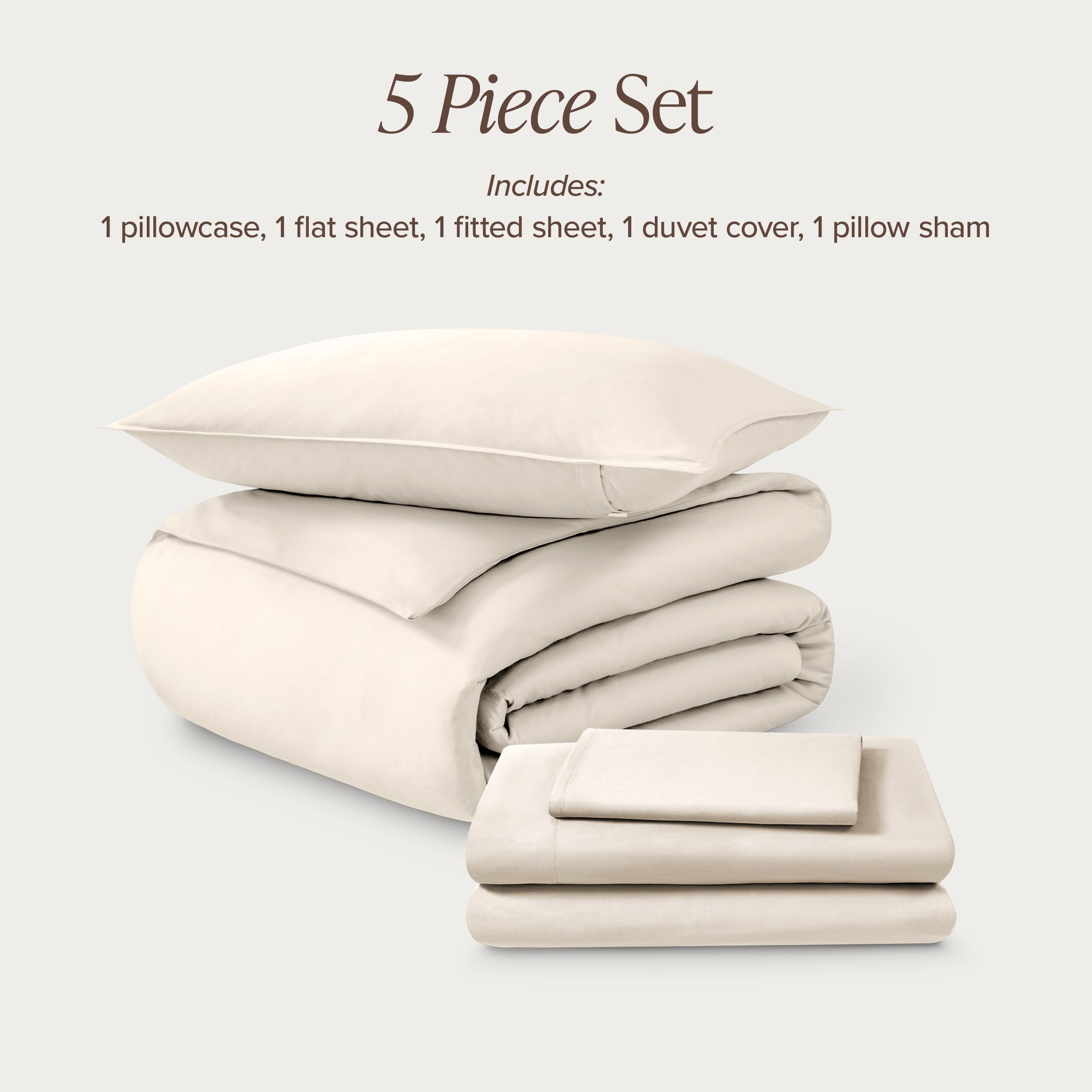 Sateen Bedding Bundle - Bare Home