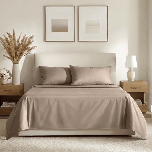 Percale vs Sateen vs Linen Sheets - Bare Home