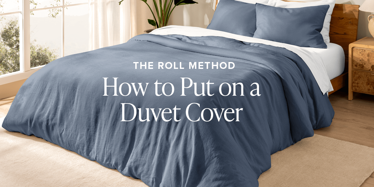 How to Put on a Duvet Cover - Bare Home