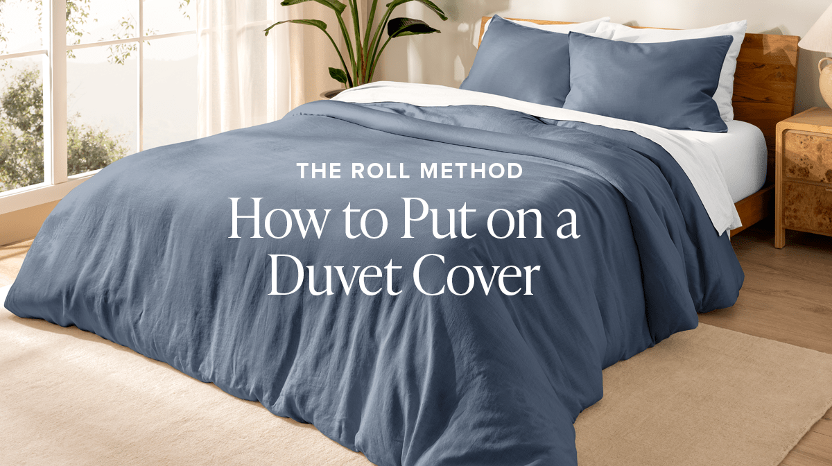 How to Put on a Duvet Cover - Bare Home