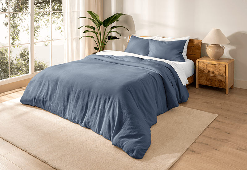 How to Put on a Duvet Cover - Bare Home