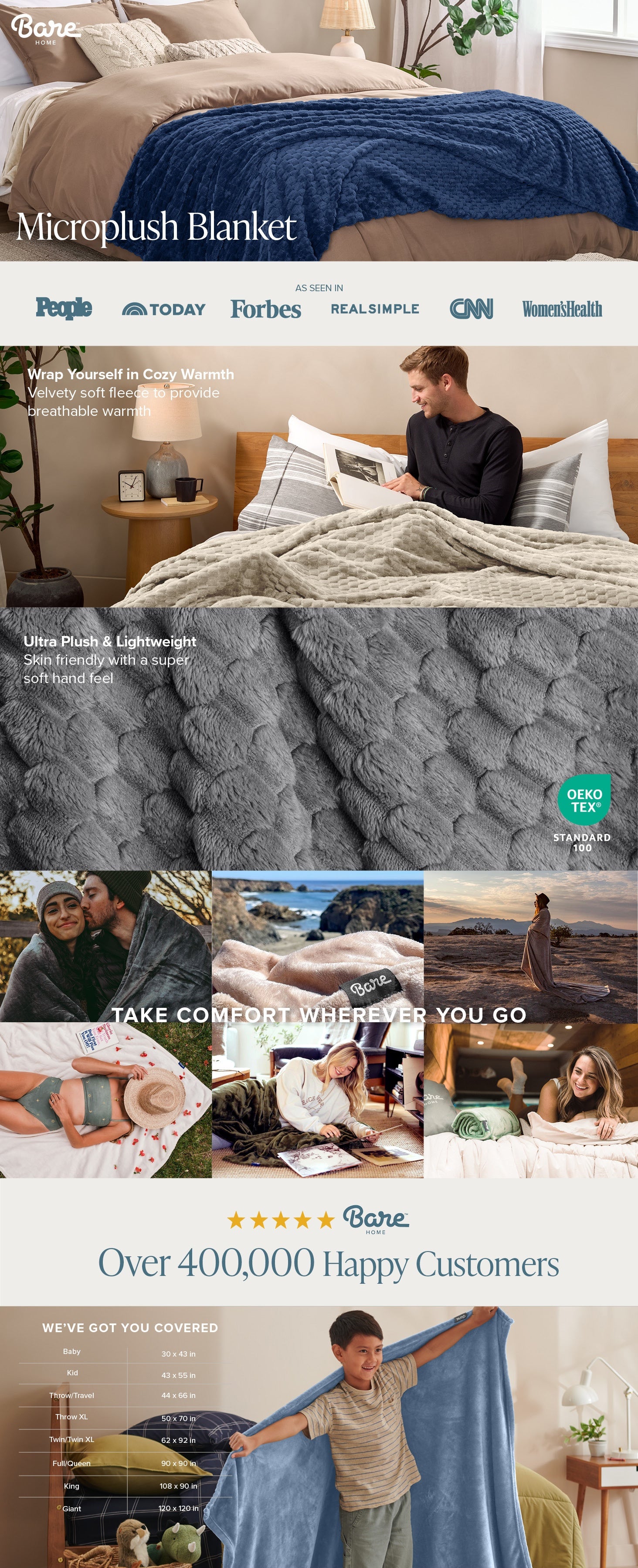 Microplush Waffle Blanket EBC 