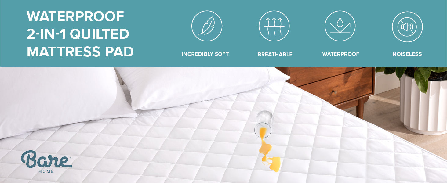 Waterproof Mattress Pad  Features