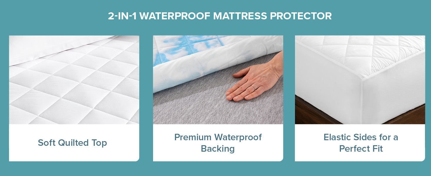 Waterproof Mattress Pad Features