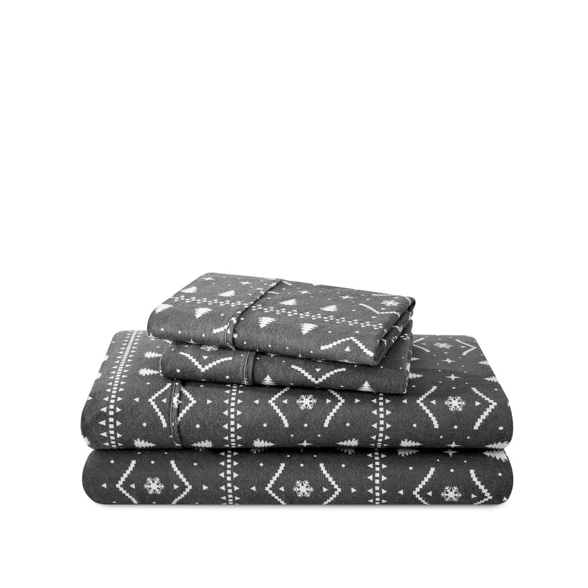 Cotton Flannel Sheet Set - Prints - Bare Home