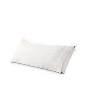 Body pillowcase on a pillow with a white background