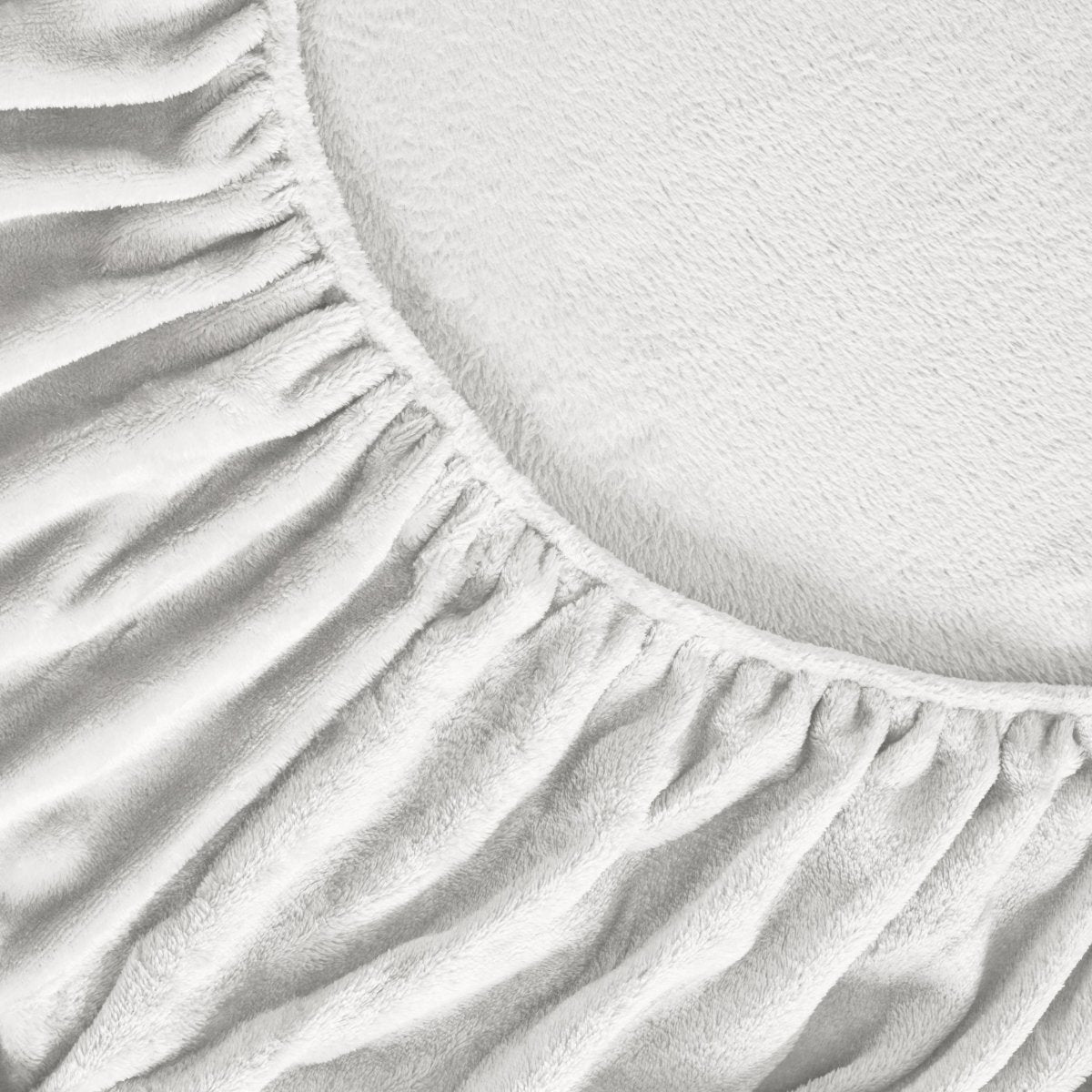 Close-up of a fitted sheet