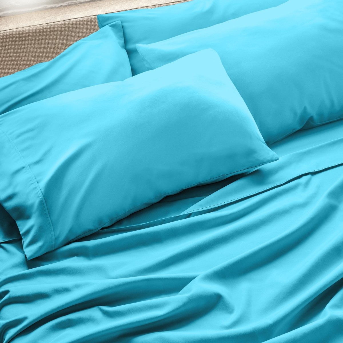 Ultra Soft Open End Pillowcase - 4 Pack - Bare Home - Pillowcases